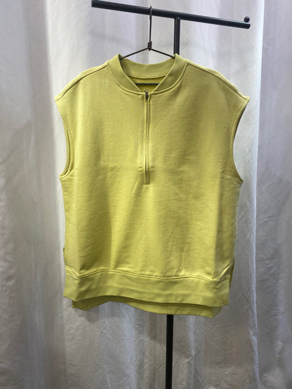 sale☆CLOCHEハーフZIPベスト