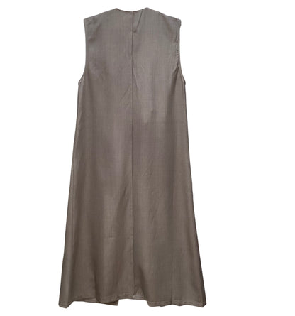 ◎【再入荷】ダブルカラーロングジレ