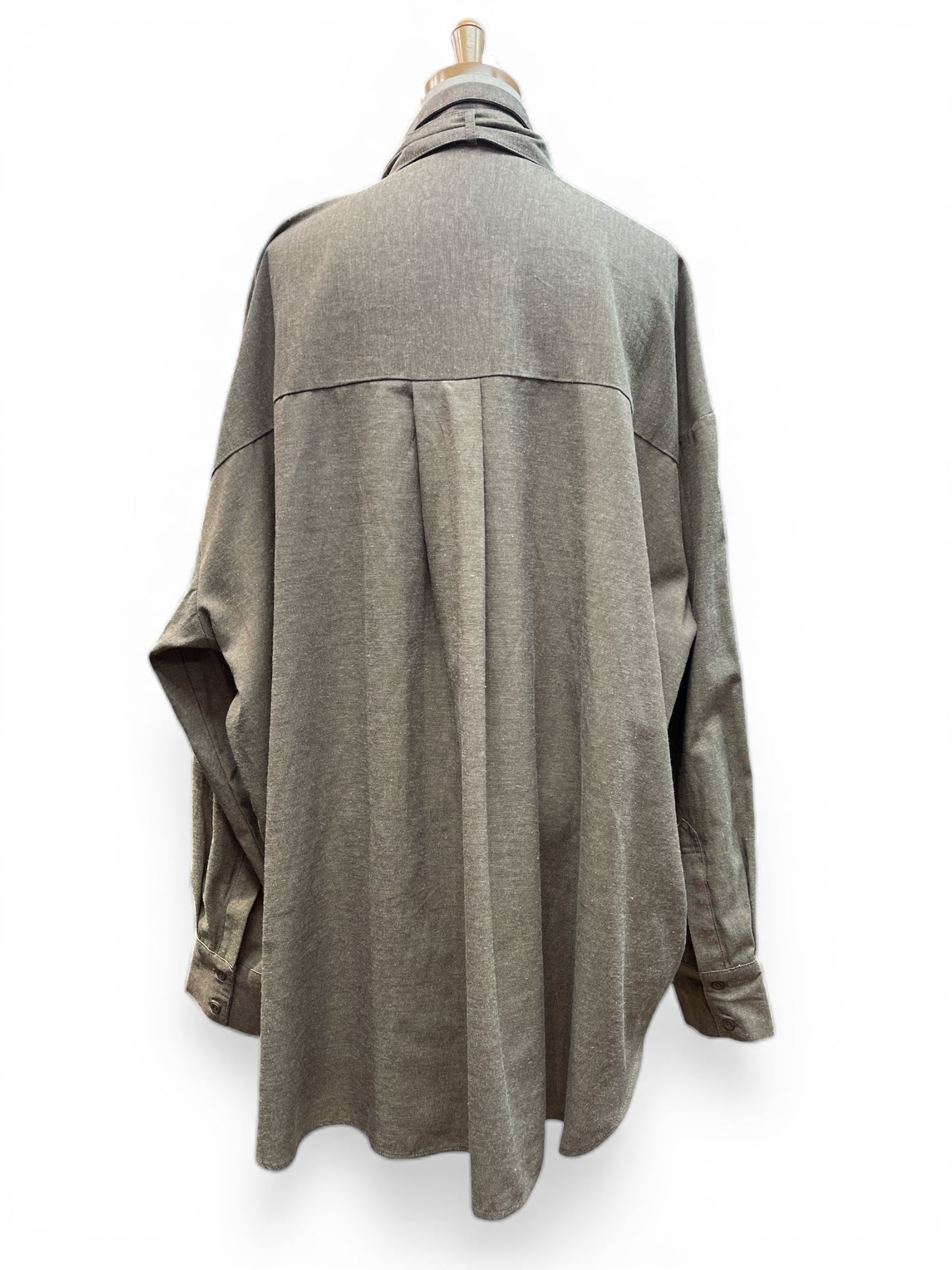 ダンガリーボウタイシャツ