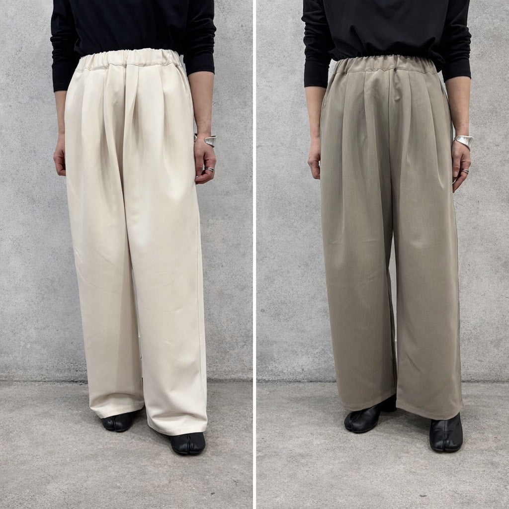 予約☆Siro　ストレッチツイルパンツ【即日決済次から使える10％還元クーポンがもらえます】