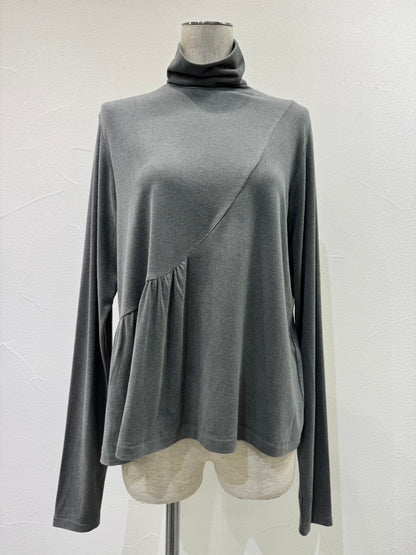 ☆予約CYANアシメギャザーウォームタートル【即日決済で次から使える10％還元クーポンもらえます】