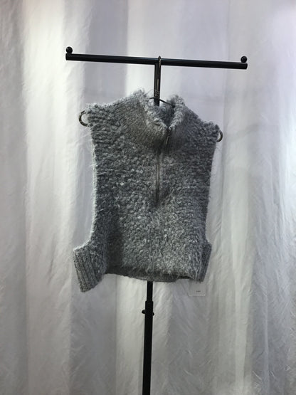 ☆vingtroisハーフZIPニットベスト