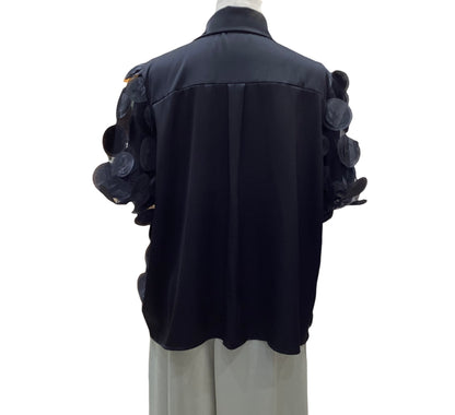 ◎バルーンスリーブチュールBL