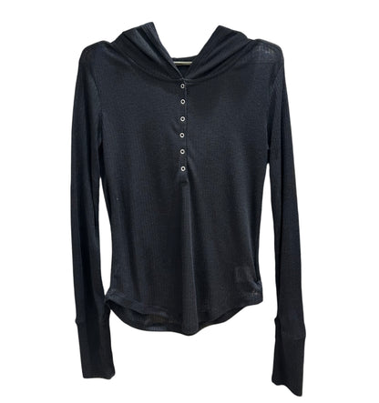 ◎無地シアーフーディーロンT