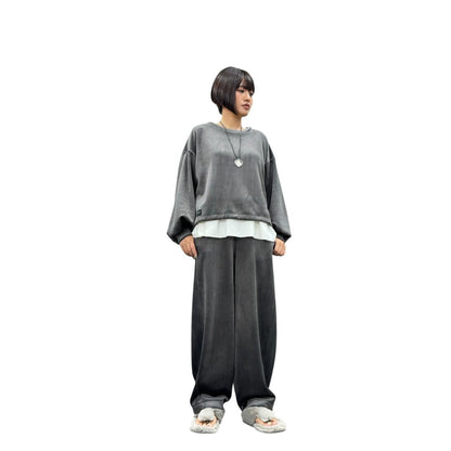 【予約商品11月末〜12月初】ayane ボンバーコーデュロイPO