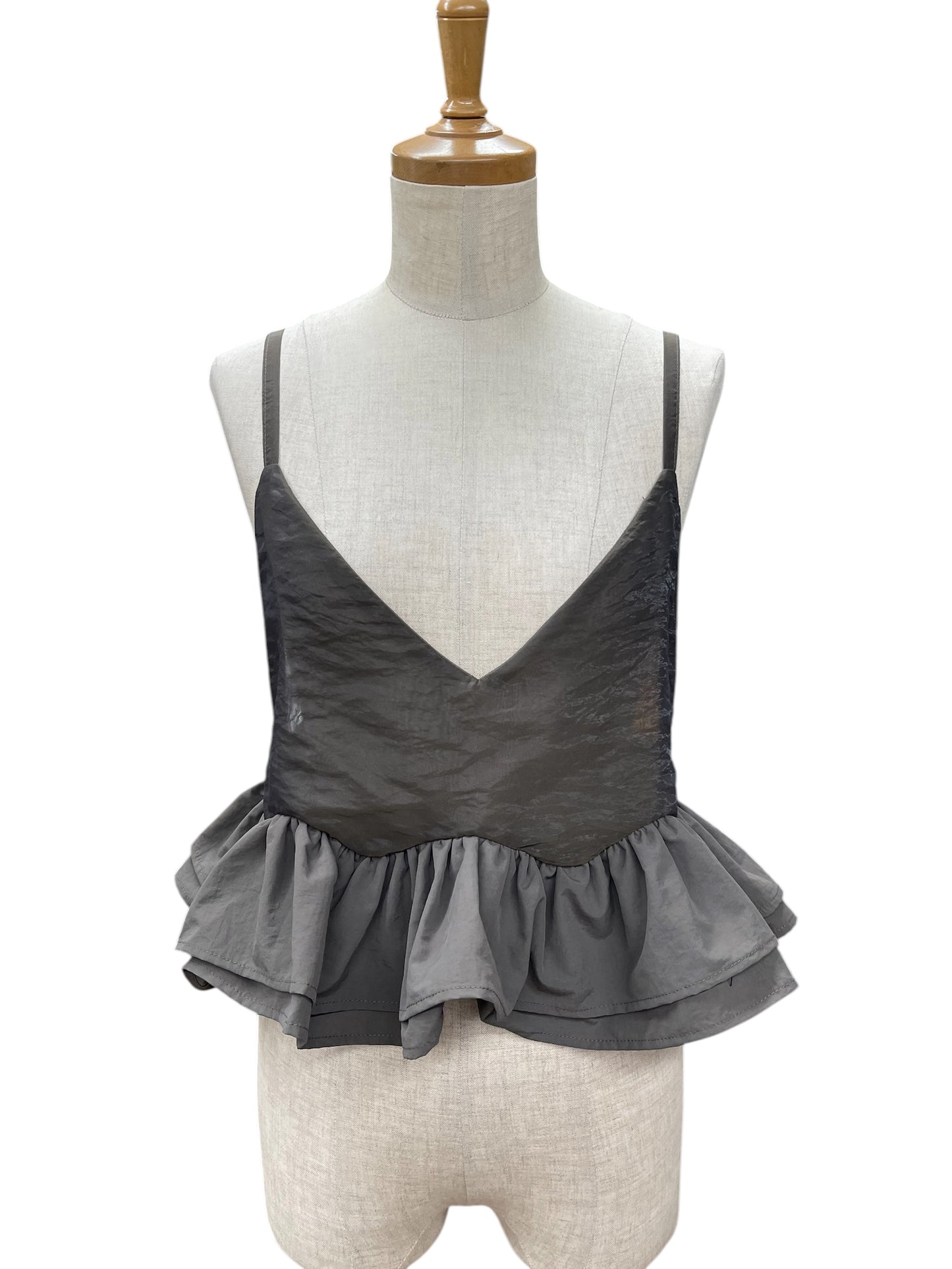 フリルヘムビスチェ