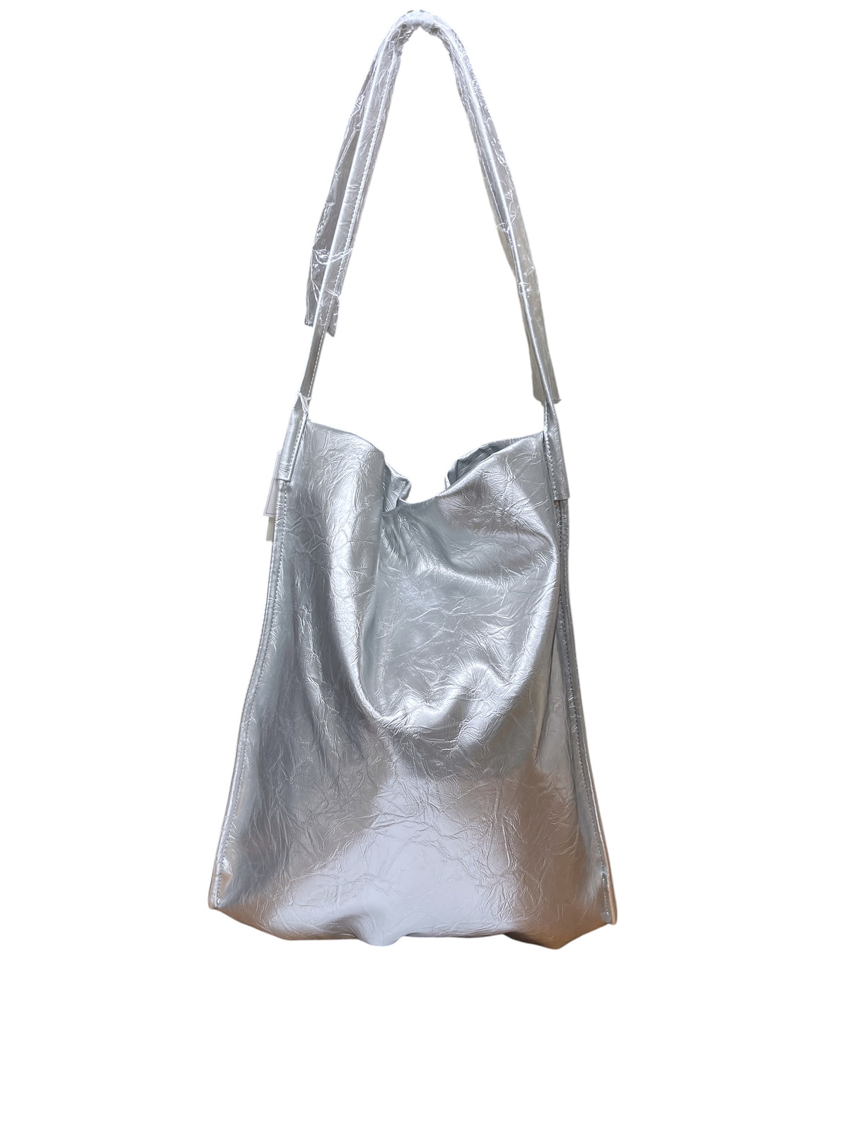 MID GIRL APPLIY シワ加工ショルダートート