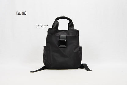 LAMBMOOE  ブラックスクエア　リュック