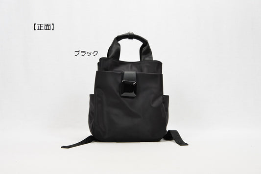 LAMBMOOE  ブラックスクエア　リュック