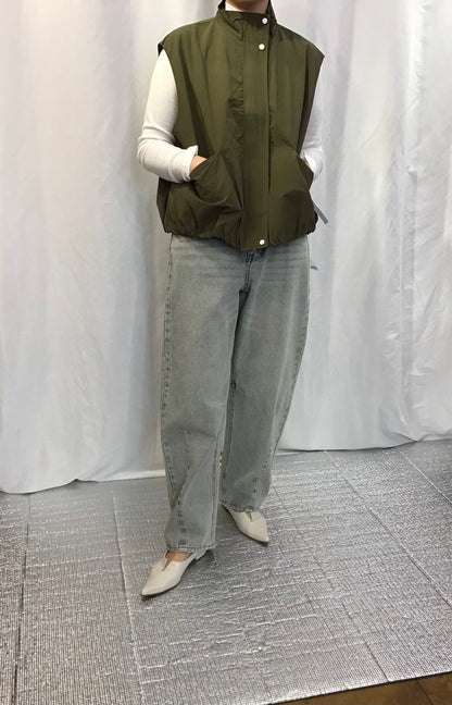 ☆vingtrois コクーンフォルムジレ