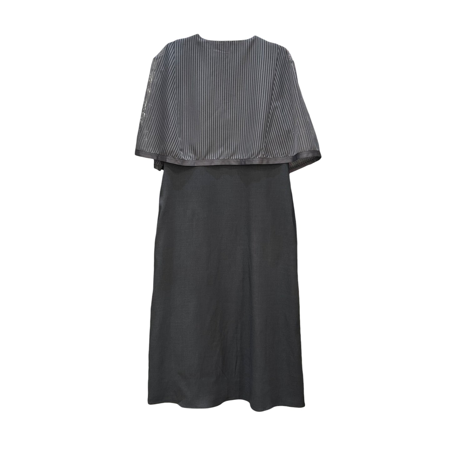 ◎メッシュレイヤードロングジレ