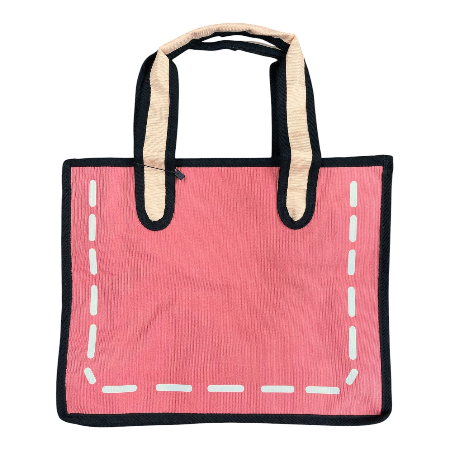 だまし絵ステッチキャンバスBAG(大)