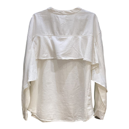 ◎【再入荷】バックフリルデニムSH