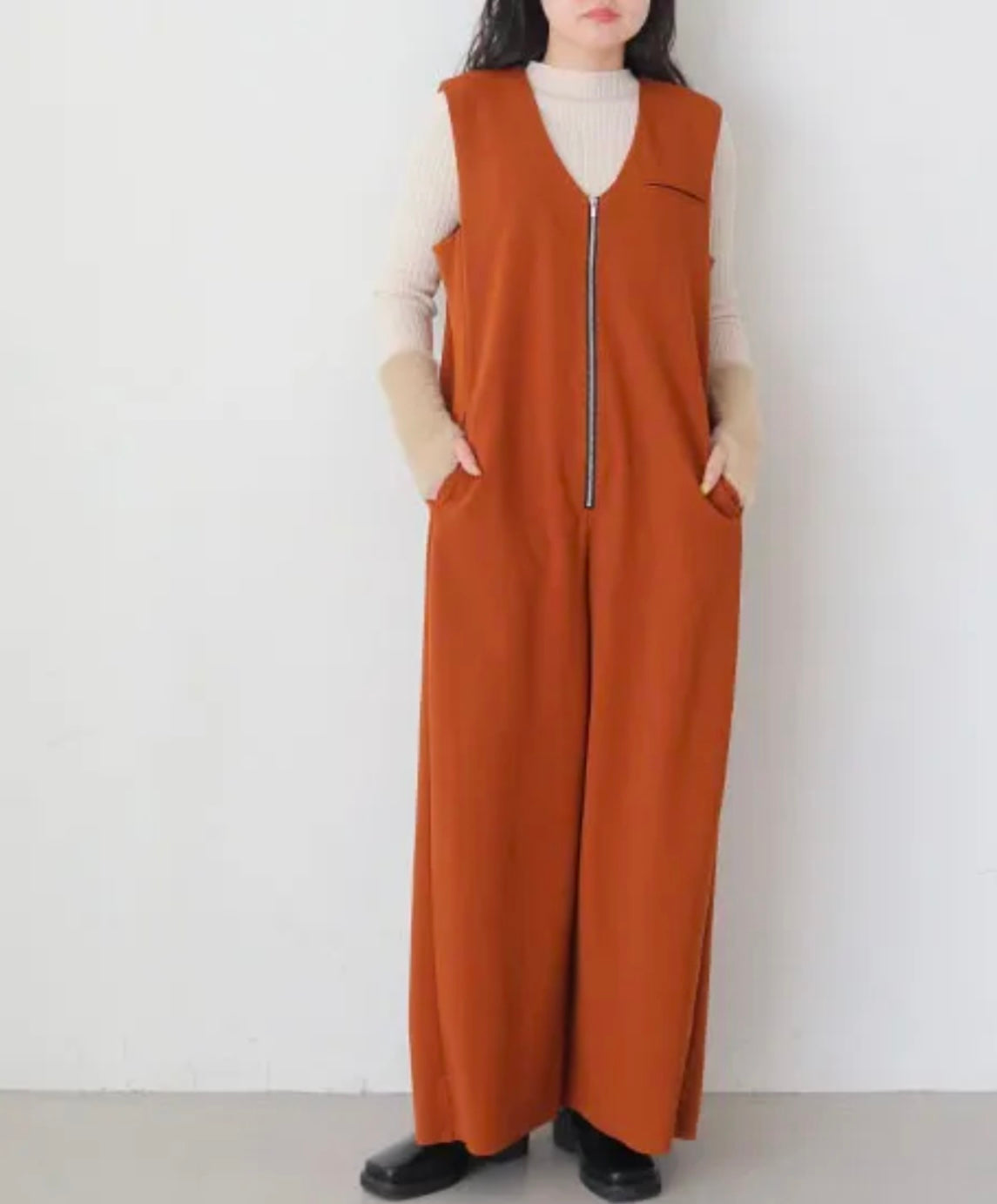 vingtrois セルフカットZIPオールインワン