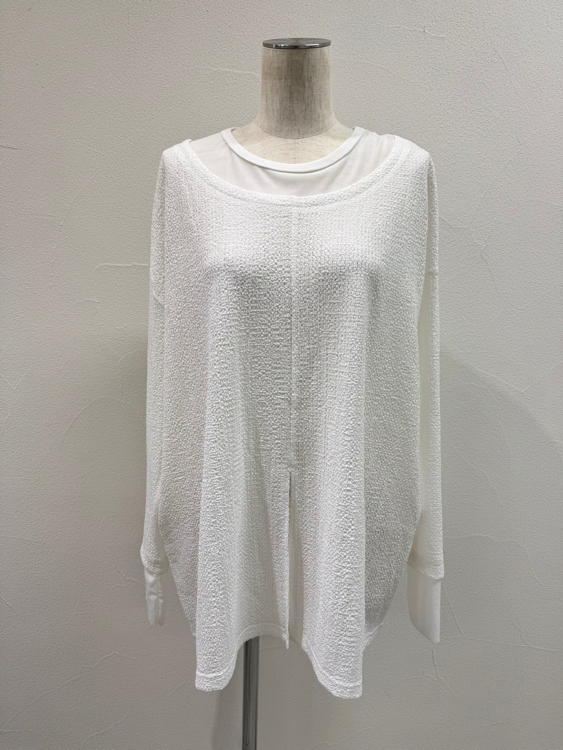⭐︎【予約商品】CYAN チュールコンビフロントスリットTOPS 即日決済10%クーポン還元🎁