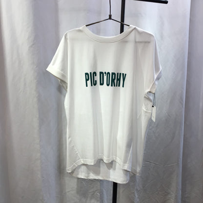 ☆CLOCHE 袖ターンバックロゴT