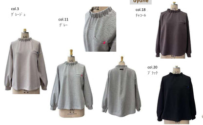 【予約商品11月末〜12月初】ayane 鹿の子ボンディングPO