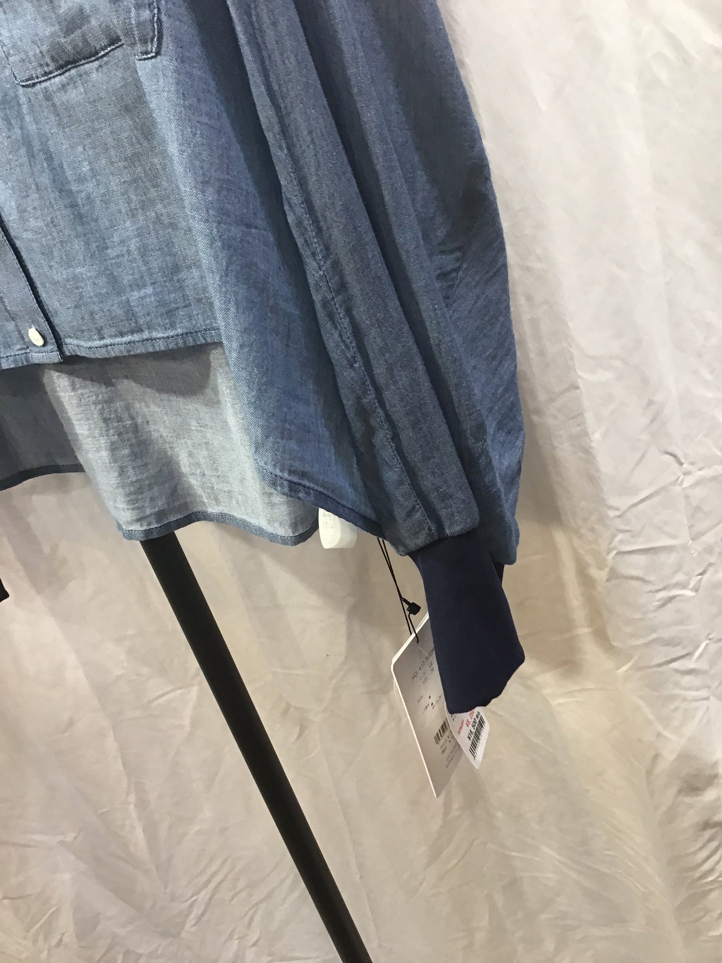 ☆NUS ガーゼデニムシャツ