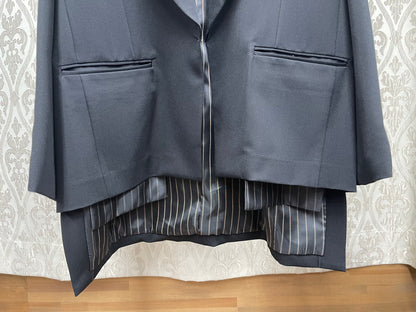 TEVALT 配色ストライプポイントアシンヘムJK