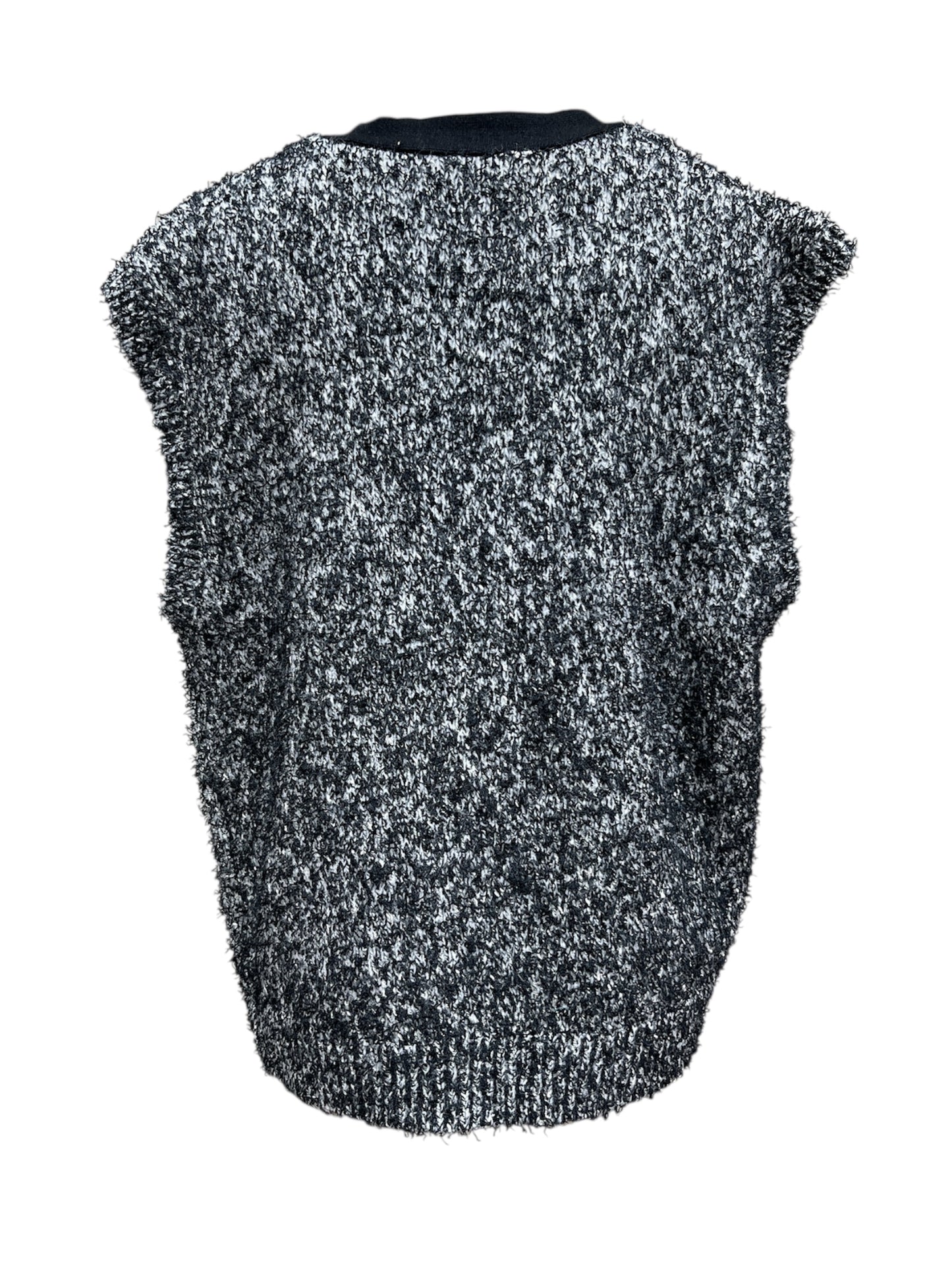 vingtroisファンシーヤーンツィードベスト