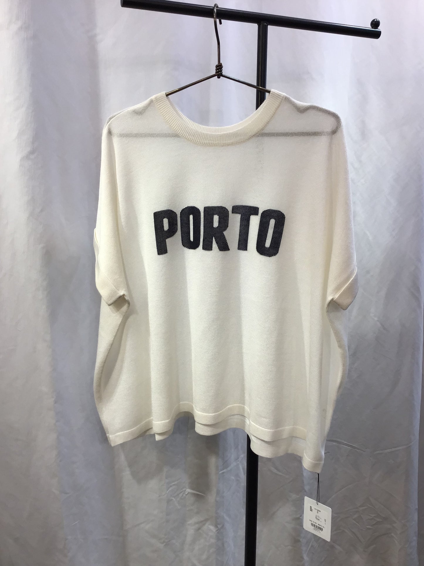 ☆CLOCHE サマーニットロゴT