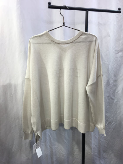 再入荷！！☆CLOCHE シアー刺繍ロゴVN ニット
