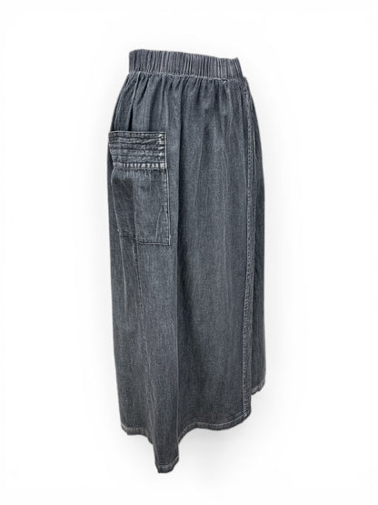 ダンガリースカートパンツ