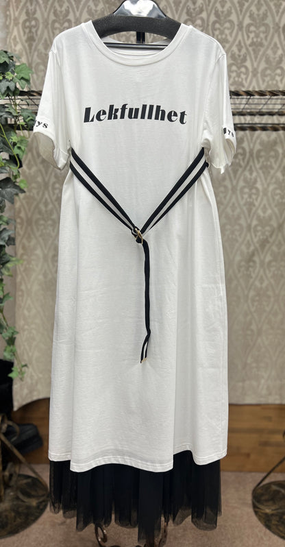 DOS DIOSAS ロングTシャツチュールスカートSET