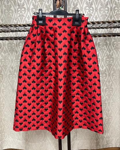 DOS DIOSASハートジャガードスカート