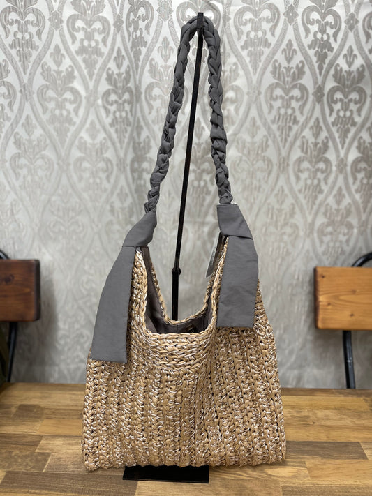三つ編みハンドルペーパーBAG