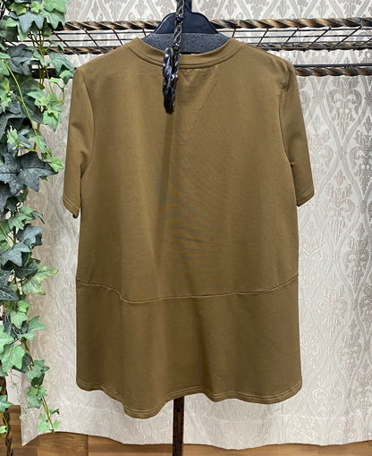 【9月11日追加‼️】DOLLUPOOPSヘムサイドスリットフレアTOPS