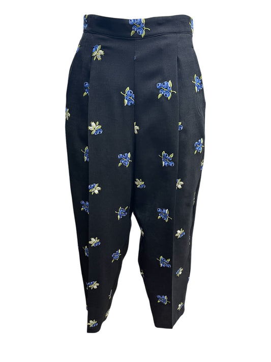 ATELIER SIX C'EST MOI ブルーベリー刺繍パンツ