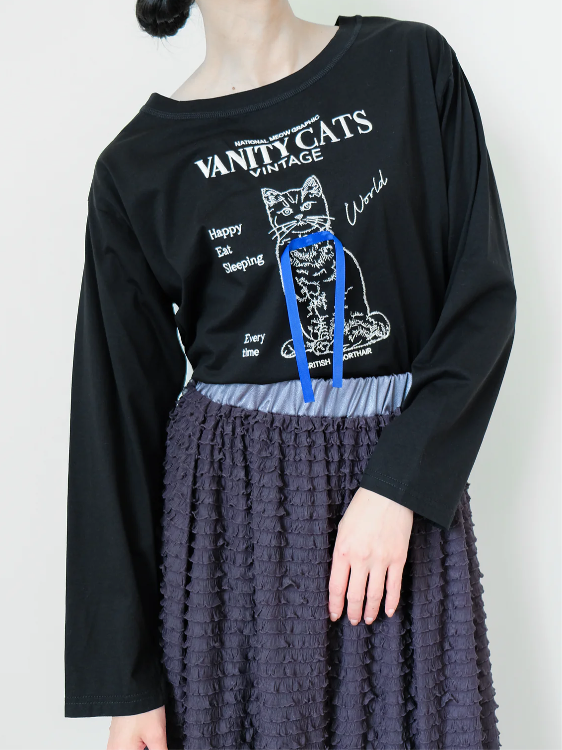 VANITY CAT ロングTシャツ