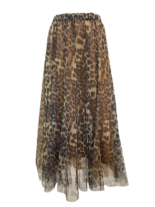 C’EST MOIJEU レオパードプリントスカート