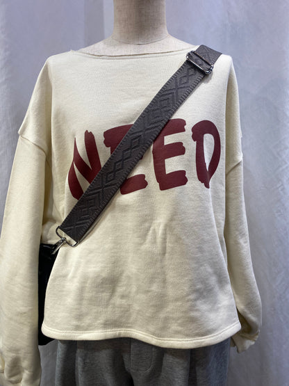 ☆abia BAGSTRAP レギュラー　ひし形エンボス