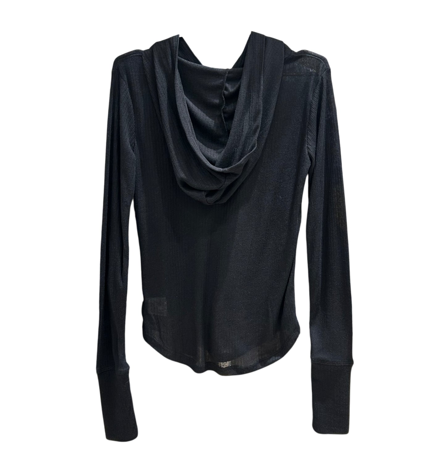 ◎無地シアーフーディーロンT