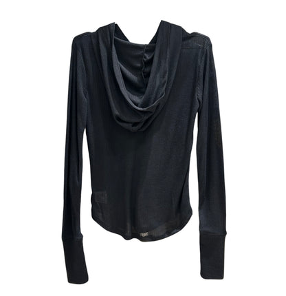 ◎無地シアーフーディーロンT