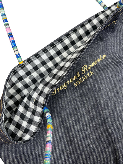 adia マルチカラーショルダー　リバーシブルBAG