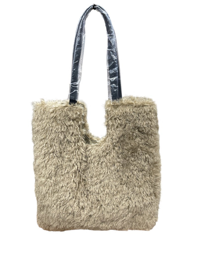 MID GIRL APPLIY シャギーファートートバッグ