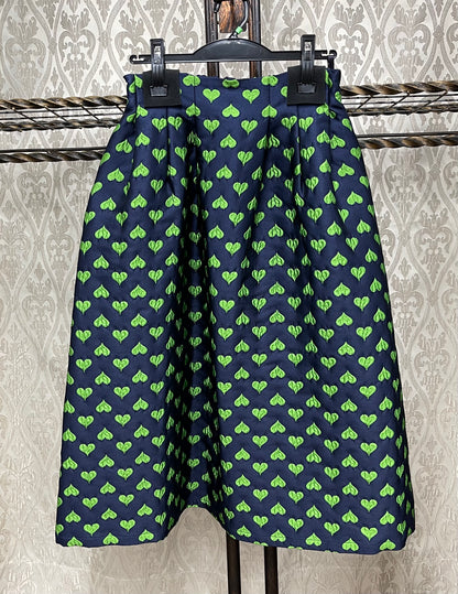 DOS DIOSASハートジャガードスカート