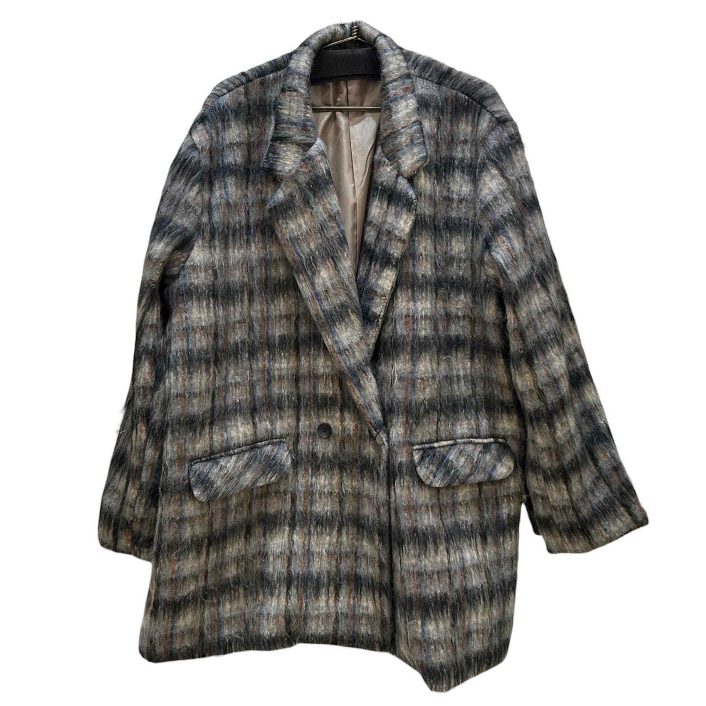 ◎シャギーチェックJK