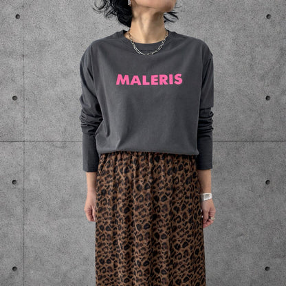 予約☆Siro　MALERIS　ロゴT【即日決済で次から使える10％還元クーポンもらえます】