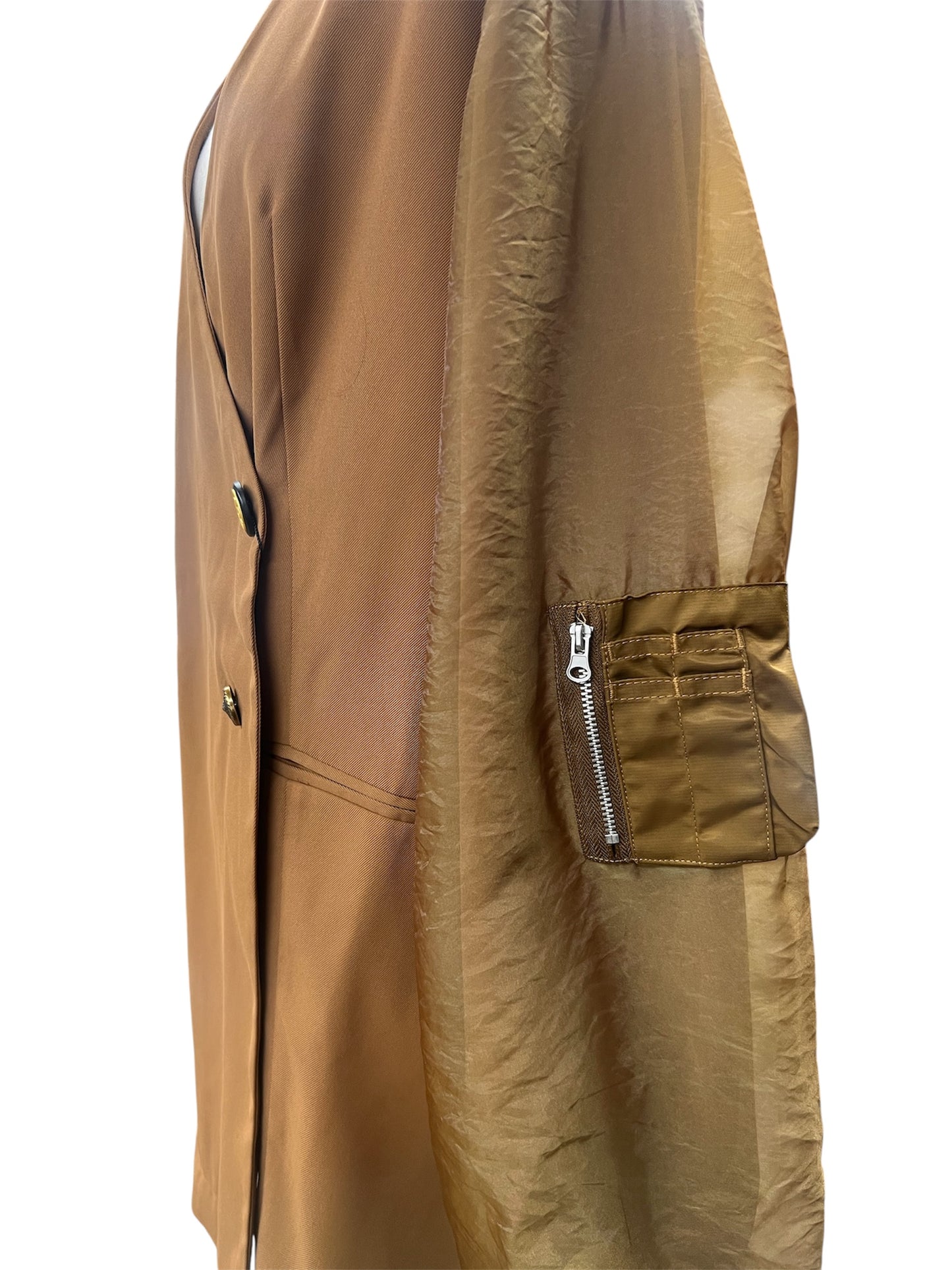 バルーンスリーブダブルジャケット