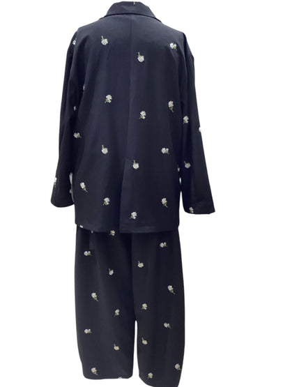 ◎小花柄刺繍テーラードジャケット