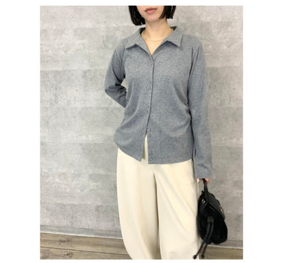 ☆予約商品ANNA KERRY ダブルボタンカットソーシャツ【10月末入荷予定】