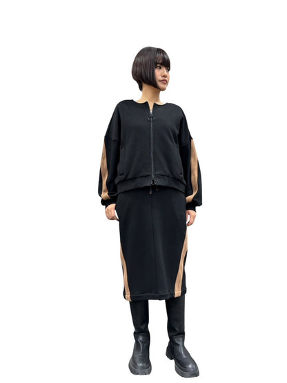 【予約商品11月末〜12月初】ayane ミディアム丈ボンバーSK
