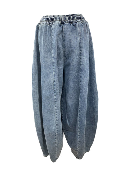 イージーデニムパンツ