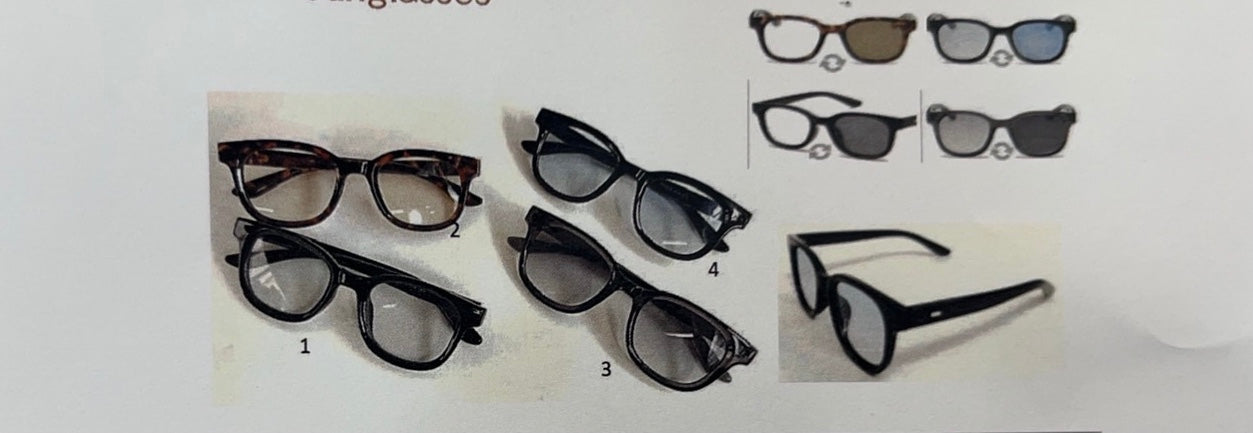 ☆予約ATELIERBRUGGE 調光サングラス　ウェリントン【7月末〜8月末納期分】