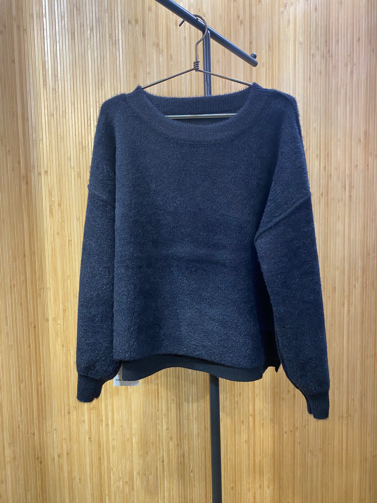 I am "MARC" リバーシブルシャギーニット