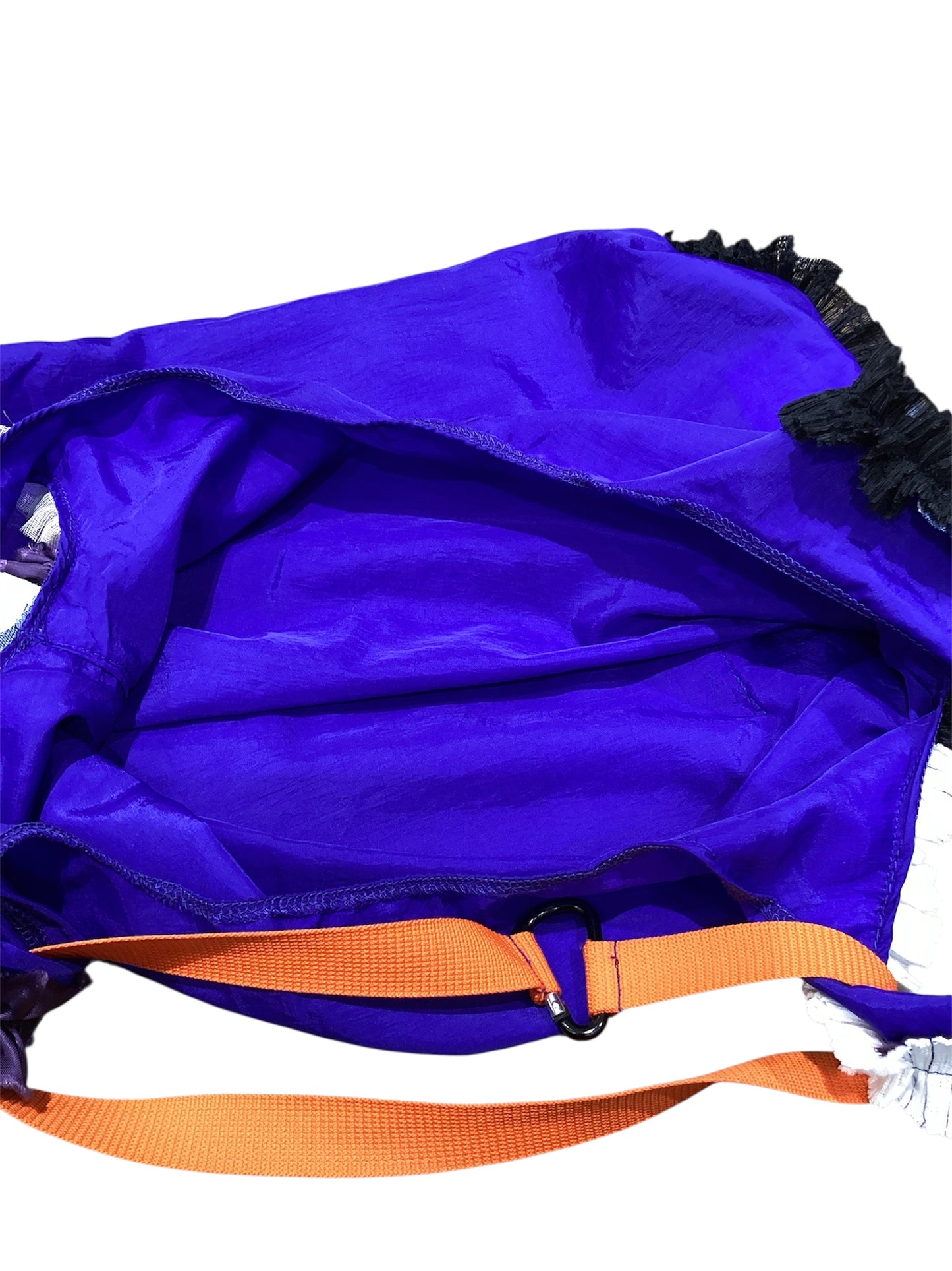 ◎REHERSALL フリルラインナイロンバッグ